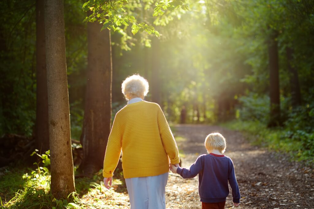 elderly-grandmother-grandson-walking-child-family-nature-park-granny-boy-grandma-active-activity-aged