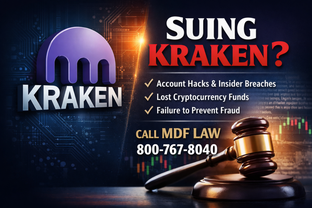 Suing Kraken to Recover your Crypto: No Recovery, No Fee